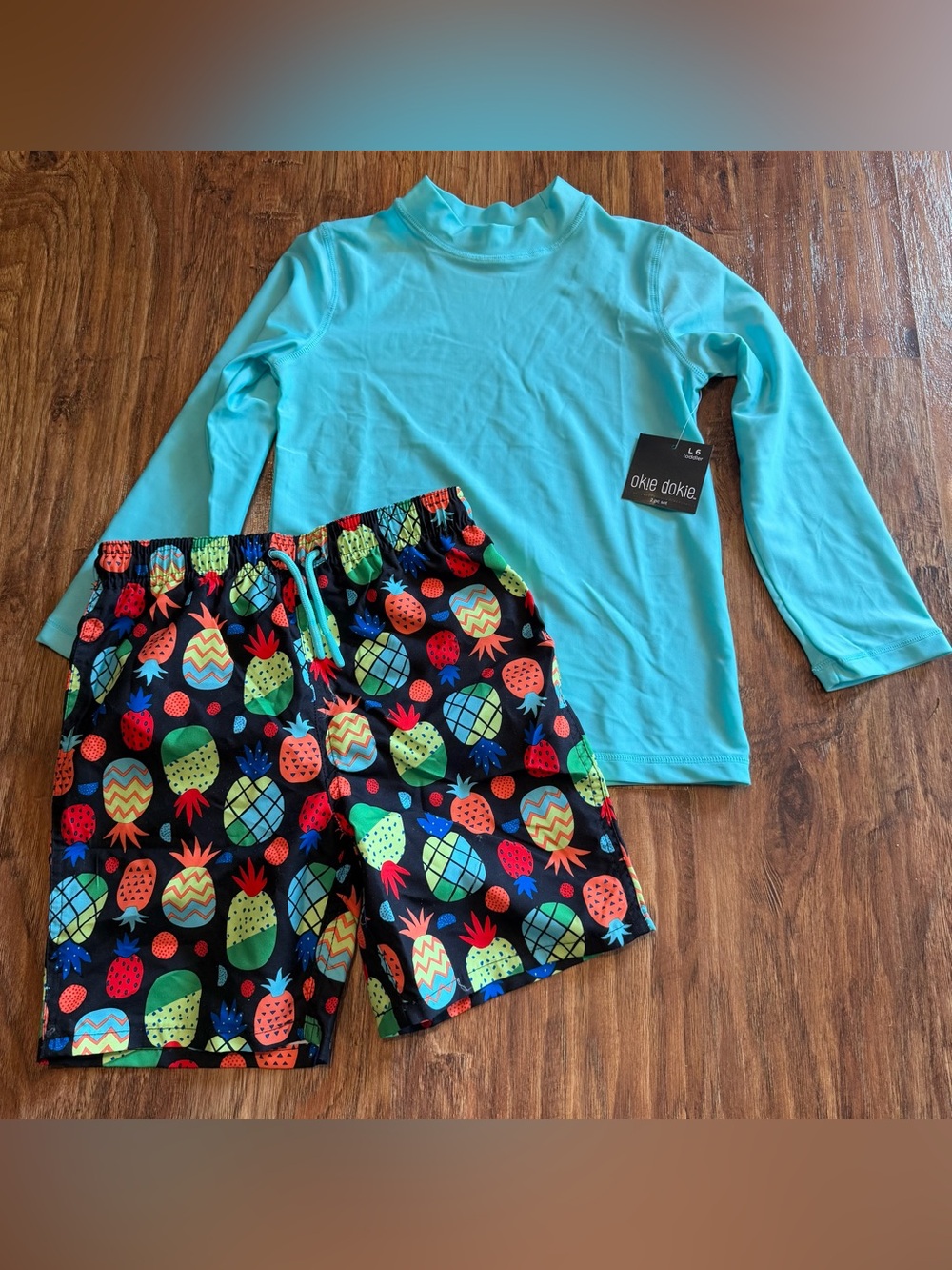 Okie Dokie Rashguard Swim Suit
